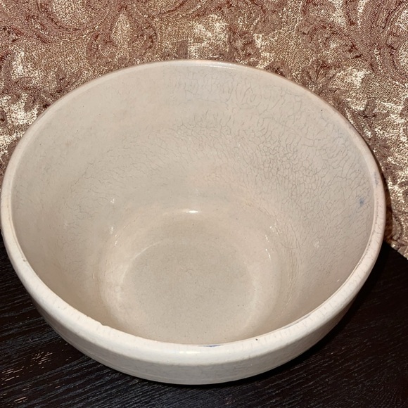 Vintage R.R.P. Company Blue & White Striped Bowl. - Picture 2 of 4